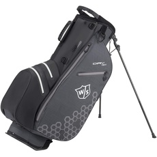 Wilson Herren W/S Dry TECH II Carry Bag Golftaschen, Black, One Size
