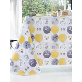 CALITEX Wachstuch Erdnussfinish, rund, 140 cm