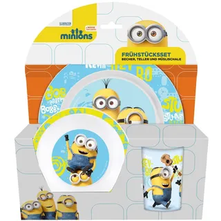 Minions Frühstücksset 3-tlg.