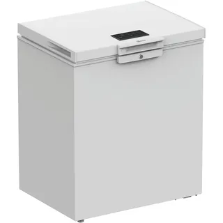 Bauknecht GTE 142MD Gefriertruhe, 142 l Nutzinhalt, Multi Zone Kühl- und Gefrierfunktion, WinterProof, Touch Display, Supergefrierfunktion, Door Balance, leise 39 dB, Weiß