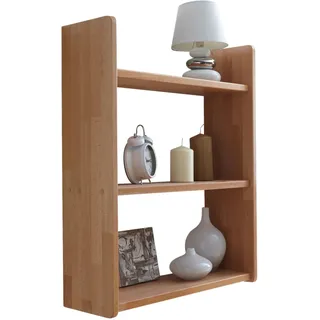 TICAA Wandregal 60 x 74 x 20 cm Buche