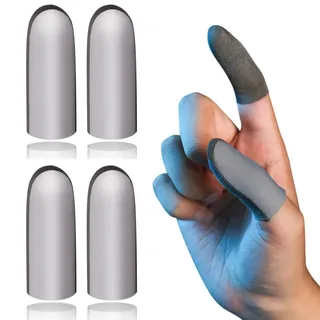 SIRLOMU 4pcs leichte Gaming-Fingerhandschuhe, mobile Gaming-Fingerhandschuhe, Gaming-Fingerhandschuhe, Daumen, mobile Esports-Gaming-Fingerhandschuhe
