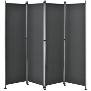 pro.tec Sichtschutz Spanische Wand Garten Grau