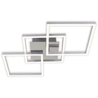 Briloner Frame 1 Dimmbar Silber 76,3 x 36,8 x 7,3 cm