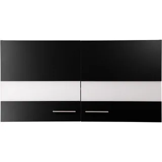 Respekta Hängeschrank Merle 110 x 56,1 x 34,6 cm Schwarz