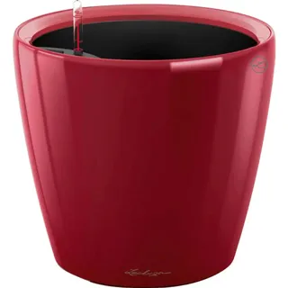 LECHUZA Classico Premium LS Ø 28 x 26 cm Scarlet Rot hochglanz