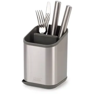 Joseph Joseph Duo Besteckablage und Spültischablage, 2 Fächer, ideal für die Küchenarbeitsplatte, Edelstah