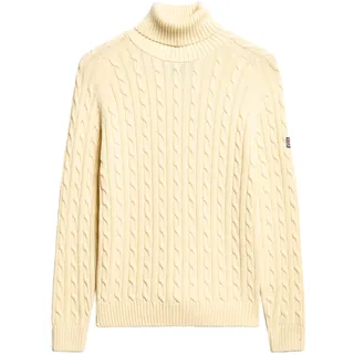 Superdry Rollkragenpullover Beige M