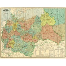 Großdeutsches Reich - Postleit-Gebietskarte, März 1944. 2 Bd.