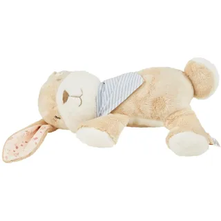 Sterntaler Einschlafhilfe mit Sound-Modul Hase Hanni - Schlaf Gut Figur aus weichem Flausch - Kuscheltier mit Geräuschmodul - beruhigende Töne zum Einschlafen - Baby Spielzeug ab Geburt, hellbraun