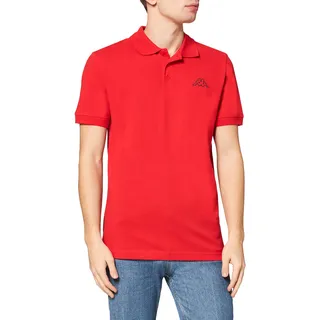 Kappa Herren Herren Poloshirt Peleot Poloshirt, Scarlet, XXXXL, 303173NC