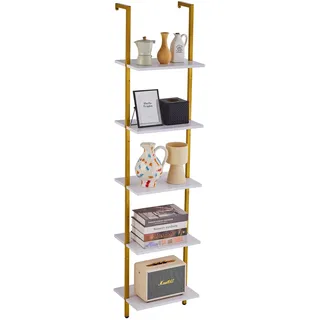 Vevor Bücherregal 40 x 30 cm Goldweiß