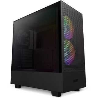 NZXT H5 Flow RGB schwarz, Glasfenster (CC-H51FB-R1)