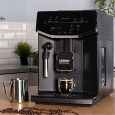 Bild Automatische Espressomaschine - ZCM8121 Maestro Barista, Druck: 20 bar, 1550 W, Fassungsvermögen des Bohnenbehälters: 300 g, 2l Fassungsvermögen, schwarz