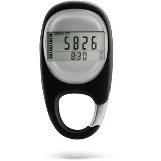 Schrittzähler für Wandern Tragbar Wandern Schrittzähler 3D Schrittzähler Einfach