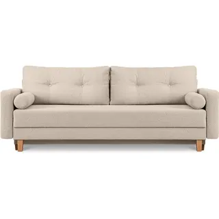 Konsimo Einzelsofa Eriso ¦ creme ¦ Maße (cm): B: 220 H: 80