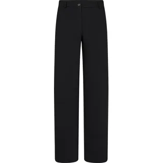 Freequent Stoffhose "FQNANNI-PANTS", Damen, Gr. L, N-Gr, schwarz, Web, Obermaterial: 73% Polyester, 24% Viskose, 3% Elasthan, unifarben, bequem lang, Hosen Stoffhose, Sommerhose mit Seiten-und Gesäßtaschen