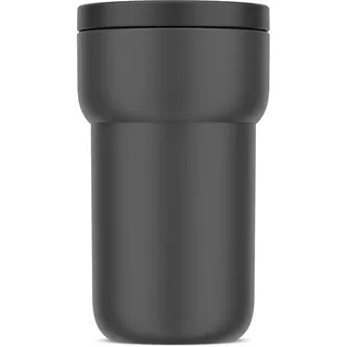 Mepal - Reisebecher Ellipse - Kaffeebecher & Teetasse für unterwegs - Luftdichter & auslaufsicherer Thermobecher To Go - Hält Ihr Getränk bis zu 30 Minuten heiß - 275 ml - Nordic black