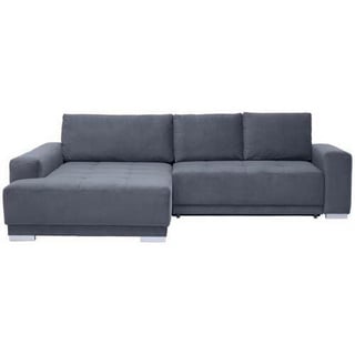 Cantus Ecksofa , Grau , Textil , Füllung: Schaumstoff , Ottomane links, L-Form , 293x195 cm , Stoffauswahl, seitenverkehrt erhältlich, Hocker erhältlich, Rücken echt , Wohnzimmer, Sofas & Couches, Wohnlandschaften, Ecksofas