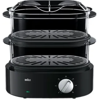 Braun FS 5100 Dampfgarer - Schwarz