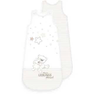 Herding Baby Schlafsack Lieblingsmensch Beige 110 cm