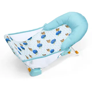 Bright Starts Disney Baby Findet Nemo Baby Badewannensitz von Bright Starts, Klappbarer 2-Positionen Baby Badesitz, verstellbare Stütze für Waschbecken oder Badewanne, Alter 0–6 Monate bis zu 9 kg