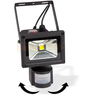 Solar LED-Strahler mit Bewegungsmelder 10 Watt