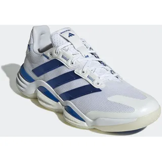 adidas Herren, Hallenschuhe STABIL 16 für Volleyball und Handball blau, Größe 9 - weiß Dunkelblau