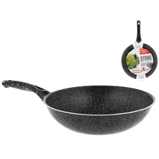 Home Stone Wok, Stein, Anthrazit, 28 cm