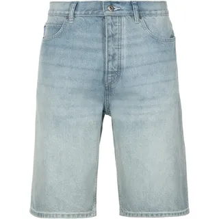 HUGO Blue Shorts »Skate shorts« mit Logo-Lederpatch am Bund