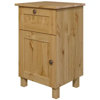 OTTO home Nachtschrank Juventus 42 x 38 x 65 cm Beige