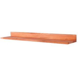 Wandboard , Eichefarben , Holz , Eiche , Hartholz , 100x8x20 cm , Wohnzimmer, Regale, Wandboards