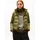 Damen Down Casual Jacket Kapuze Grün utility olive 3XL