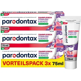 Parodontax Zahnpasta Zahnfleisch Stärkung & Schutz 3x75 ml