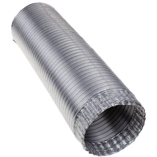 WPRO - Aluminium.dehnbar.1,5m. Durchmesser 120 - 484000008611 - Silber