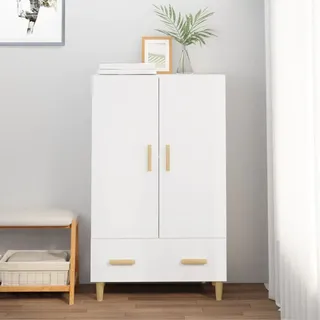 vidaXL Highboard Weiß 70x31x115 cm Holzwerkstoff - Weiß