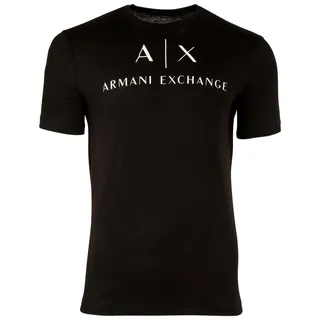 Giorgio Armani Armani Exchange Herren T-Shirt - Schwarz,Weiß - XL