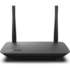 Linksys E2500V4 wireless router Fast Ethernet Dual-band ( / ) Black, Router, Schwarz