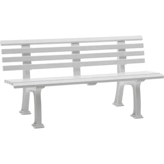 Blome Gartenbank SYLT 3-Sitzer Länge 1500 mm - Weiß
