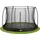 Trampolin Comfort Edition Ground 396 cm Schwarz