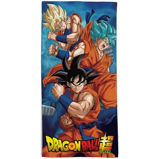HERMET Strandtuch Dragon Ball 70 x 140 cm 100% Baumwolle