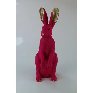 Dekofigur AM DESIGN, pink (rosa), B:17cm H:52cm T:23,5cm, Polypropylen, Dekofiguren, Dekofigur