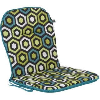 Dajar Patio Stuhlauflage Niedriglehner 79 x 41 cm Ben Monoblock Auflage Wendekissen mit Schnüren Indoor & Outdoor