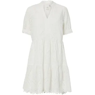 Yas Blusenkleid Weiß 42