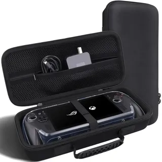 co2CREA Hart Schutzhülle Tasche für ASUS Rog Xbox Ally RC73YA / Rog Xbox Ally X 2025 /Rog Xbox Ally AMD Ryzen AI Z2 Extreme Konsole Gaming Handheld,(Nur Tasche,Ohne Konsole)