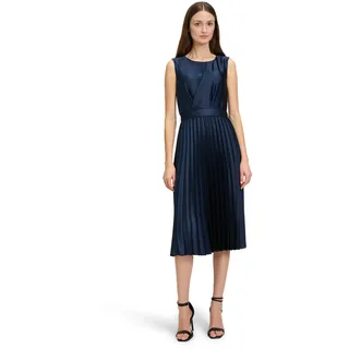 Betty & Co Chiffonkleid Maxikleid Dunkelblau 44