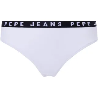 Pepe Jeans Logo Thong Weiß M