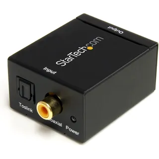 Startech StarTech.com SPDIF Digital Koaxial und Toslink (Optisch) auf Stereo RCA Audio Konverter