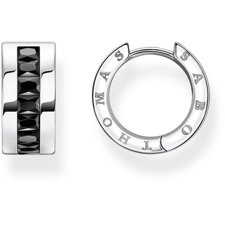 Thomas Sabo CR670-643-11 Ohrringe mit Schwarzen Steinen Silber