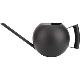 Joyzan Gießkanne, 1L Blumengießkanne Watering Can Langer Auslauf Schwarze Bewässerung Zimmerpflanzen Dekorative Giesskanne Blumengießkannen Kleine Moderne Topf Bonsai Outdoor Garten Blume Deko